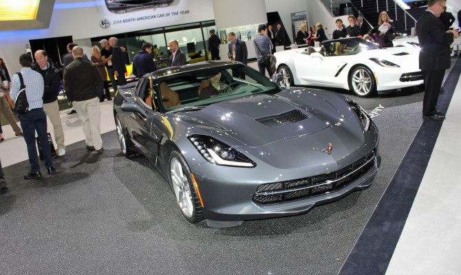 2015 Corvette Stingray: The all-new Corvette Stingray—the seventh generation, or C7, as it is known, scooped the North American Car of the Year award at the Detroit show.