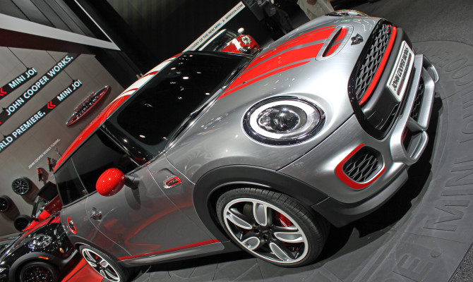 John Cooper Works MINI 01: Yet another iteration of the BMW-produced sub brand. This souped-up version of the new MINI will make it to the production line.