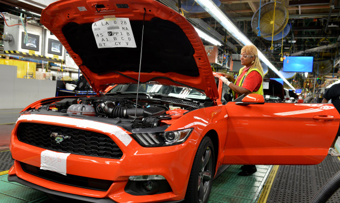 2015 Ford Mustang Begins Production at Flat Rock Assembly Plant