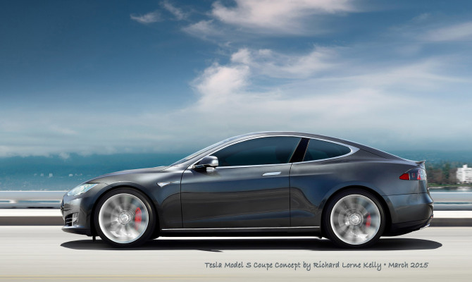 RK unofficial Tesla S Coupe