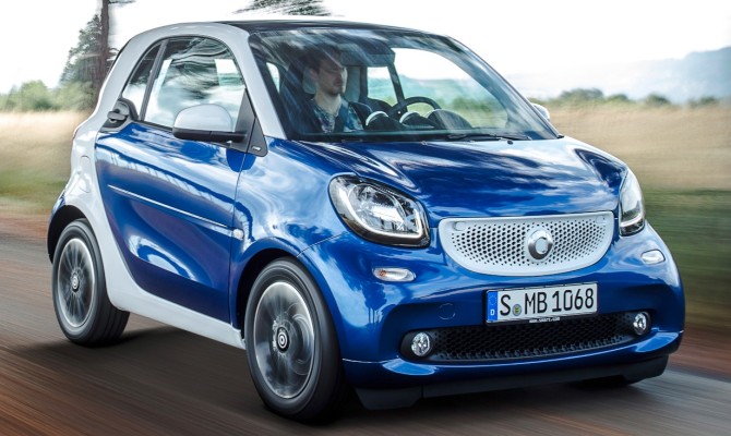 smart fortwo 2016 