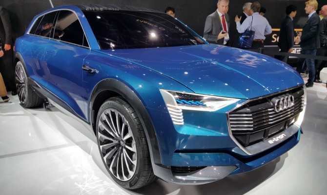 Audi e-tron electric vehicle